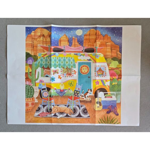 Ceaco Happy Camper Canyon Camper 300 pc Stephanie Peterson Jones Complete 2021 - Picture 5 of 5